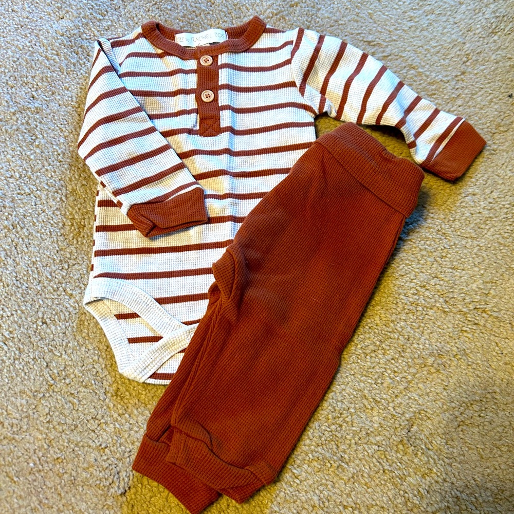 Cute fall set - 3-6 months | Color: rustish